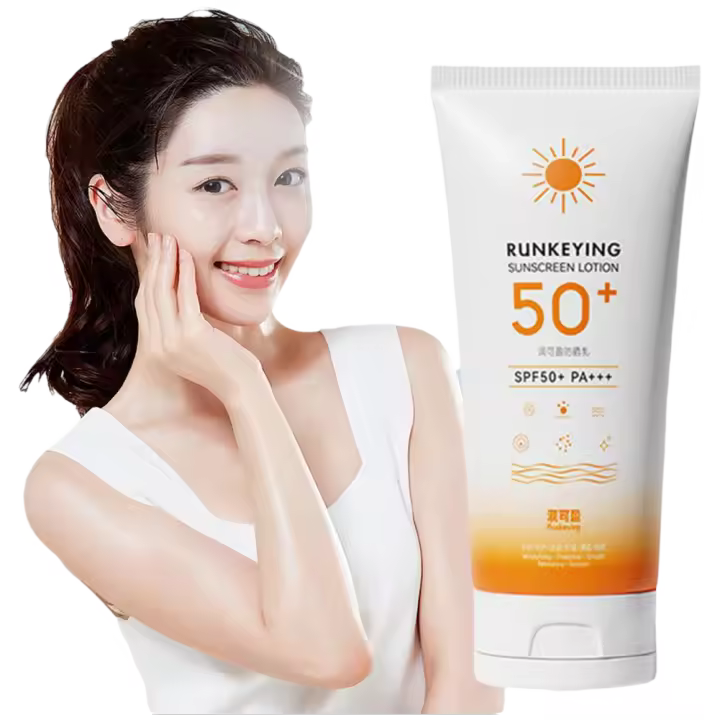 Crema de Protección Solar Facial SunCream Control de Desvanecimiento de Piel, Hidratante y Anti-envejecimiento Herramientas de Cuidado de la Piel Facial - 1