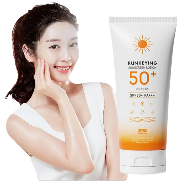 Crema de Protección Solar Facial SunCream Control de Desvanecimiento de Piel, Hidratante y Anti-envejecimiento Herramientas de Cuidado de la Piel Facial - 1