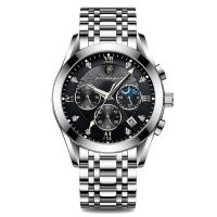 Reloj a prueba de agua luminoso para los hombres estudiante coreano tendencia de moda calendario - details 6
