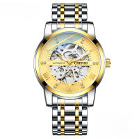 Reloj mecánico automático hombre hueco - details 2