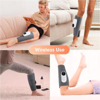 Masajeador de piernas y pantorrillas, máquina de presoterapia por presión de aire, dispositivo de compresa caliente, relajación muscular, promueve la circulación sanguínea, alivia el dolor - details 9