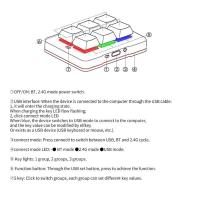 623PRO Wireless  Keypad USB Programmable 6 Keys for Efficient Gaming and Productivity with LED Backlighting - details 4