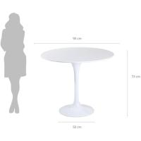 Mesa de Comedor o Cocina 90 Blanca - details 2