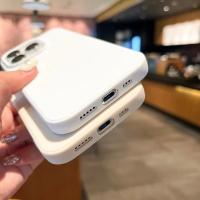 Funda de teléfono suave de colores caramelo a la moda para IPhone 16, 12, 14, 13, 15 Pro Max, 14Plus, parachoques de cámara, protección contra golpes, funda mate - details 10