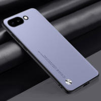Funda de lujo de cuero PU para Google Pixel 9A Cubierta trasera de silicona mate - details 17