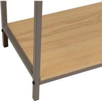 Consola con 2 cajones de Metal Blanco y MDF de 80x30x75 cm - details 23