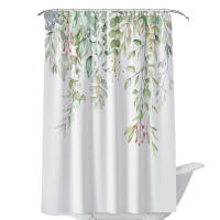 Cortina de ducha sin perforaciones, colores vivos, flor silvestre X 180cm, decoración de Athroom, flor colorida, uso multiusos - details 13