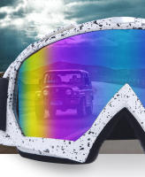 Gafas de esquí antiniebla para Snowboard, lentes de protección UV para deportes al aire libre, ciclismo, motocicleta, a prueba de viento, Invierno - details 5