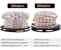 GAHADA Tira de LED RGB 30/60/144 píxeles/m Iluminación y Decoración Inteligente - details 7