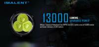 Linterna Imalent MS03 de alta luz con 3 LEDs XHP70.2 13000 luminosidades, 324m de alcance, carga rápida, a prueba de agua, uso diario portátil - details 4