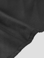 Blusa informal de talla grande para mujer, blusa de manga abombada de Color sólido, adecuada para oficina y exteriores, con un solo pecho, novedad de primavera y verano 2025 - details 30