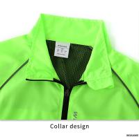 WOSAWE Chaqueta de Ciclismo Ultraligera Reflectante para Hombres Abrigo de Bicicleta Montaña MTB Resistente al Viento Impermeable para Verano Primavera Otoño Invierno - details 10