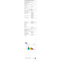 Lámpara LED de 32W Lámpara de espejo Aplique Blanco Frio 6000K Luz natural para Espejo Muebles de Maquillaje Aparato Montado en la Pared, Negro, 120CM - details 80