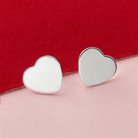 Andara Aretes de Doble Corazón de Plata Esterlina  Accesorio Casual de Ropa con Estilo Europeo y Americano Regalo de Joyería de Vacaciones - details 36