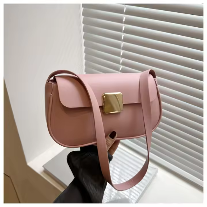2025 nueva moda versátil de mano tendencia de las axilas pequeño bolso cuadrado versátil bolso de mujer textura tendencia bolso de hombro - 1