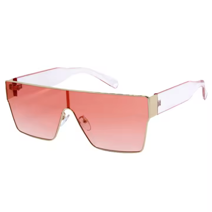 Nuevas gafas de sol cuadradas para mujer y tendencia de moda, gafas de sol unidas, estilo masculino, gafas de sol para sesión de fotos callejera - 1