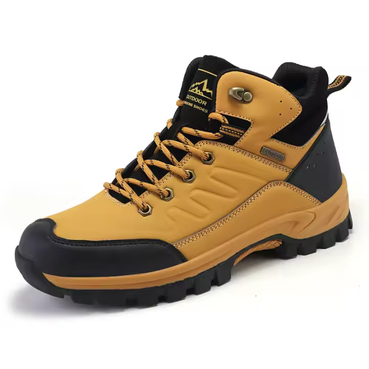 Botas de senderismo impermeables para hombre al aire libre, botas de acampada, zapatos de senderismo resistentes al desgaste, botas de Trekking para escalada de montaña de alta calidad - 1