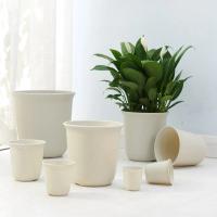 Maceta de plástico de 5 uds., maceta de resina gruesa para plantas, maceta suculenta para interiores y exteriores, maceta redonda anticerámica creativa para flores - details 4
