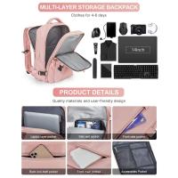 Mochila para maleta de cabina Ryanair para mujer, equipo de mano impermeable con USB - details 22