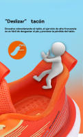 Zapatillas de deporte que absorben los golpes Zapatos de malla de fondo suave de verano Zapatos para correr ultraligeros con plataforma - details 11