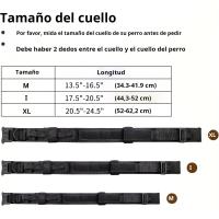 Collar táctico para perros, accesorio de nailon ajustable para entrenamiento de perros con asa de control y hebilla resistente para perros - details 4