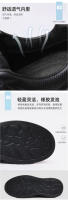 Zapatos Negros Pequeños Zapatos de Cuero de la Junta Zapatos Casuales Versátiles para Hombres - details 8