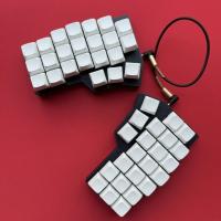 Teclado Corne V4 Spilt negro con cable, modo único, intercambio en caliente, teclado con bocina, RGB personalizado, VIAL, Kit de teclado ergonómico, accesorios para jugadores - details 33