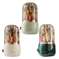 Soporte organizador de brochas de maquillaje, diseño de separación, rotación de 360 ​​grados °   para escritorio y baño - details 5