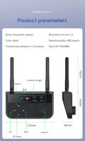 Receptor de Audio estéreo 3D, Bluetooth 5,3, óptico/Coaxial/3,5mm, AUX, salida de señal Digital analógica, adaptador inalámbrico para altavoz de coche - details 9