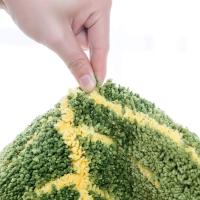 Alfombra de hojas de árbol verde, cómoda alfombra de microfibra suave, alfombrillas antideslizantes absorbentes para baño, alfombra creativa para habitación de niños, 40 x 60 cm - details 4