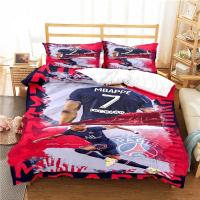 Juegos de funda nórdica con estampado de estrellas de fútbol, sábanas para adultos y niños, fundas nórdicas, juegos de cama - details 6
