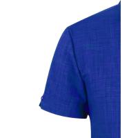 Camisa clásica de manga corta para hombre, camisa informal de Color sólido para vacaciones de verano - details 14
