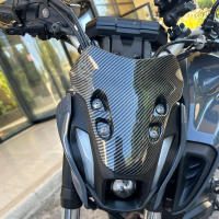 Motocicleta para YAMAHA MT-07 MT 07 MT07 2021 2022 2023 2024 accesorios extensión de parabrisas alerón Deflector de vientos - details 2