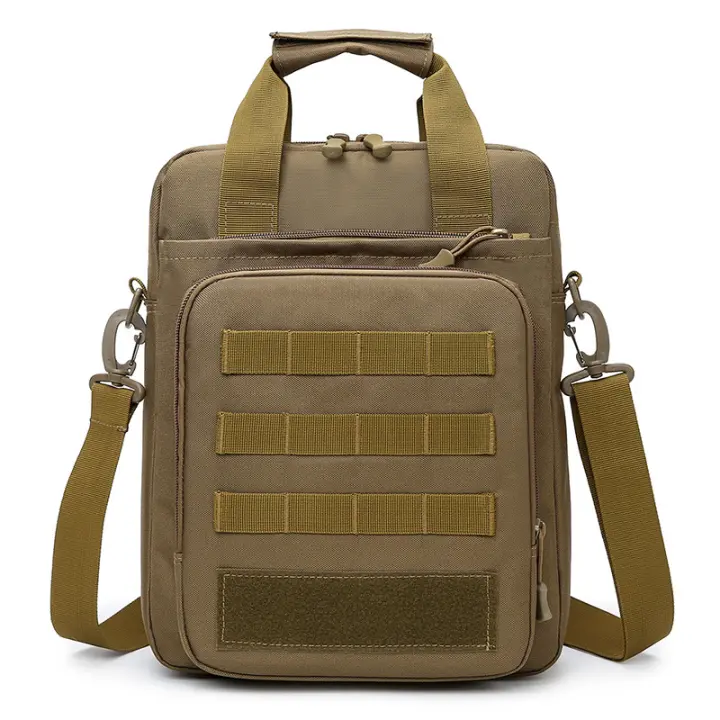 Glovento - Bandolera Táctica Camuflada Impermeable, Urbana Profesional para Portátil y Viaje - 1