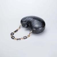 Señoras europeo y americano nuevo bolso de palmo oblicuo bolso Doudou bolso de acrílico moda boda cena bolso de embrague - details 17
