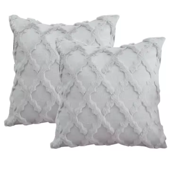 Funda de Cojín ANUMEI Pack de 2 Diseño de Patrón 30x50 45x45cm Decorativa para Sofá de Sala de Estar Fabricado en China Producto Seguro - 1