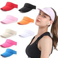 Visera superior vacía para el Sol, sombrero Deportivo plegable para correr, ajustable, tenis, Golf, Diadema, Unisex, secada - details 0