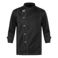 Ropa de Chef de manga larga, uniforme de cocina para restaurante, abrigo de Chef para hombres y mujeres, chaquetas de trabajo de camarero, uniforme profesional general - details 45