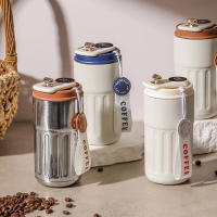 Taza de aislamiento portátil con pantalla Digital, botella reutilizable resistente al calor para mujeres y hombres - details 3