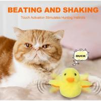 Juguete de Gato con Alas Batientes Interactivas Juguete de Pato con Catnip Activado Sonido Realista - details 8