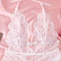 Camisón transparente de encaje de verano, disfraz Sexy, ropa interior erótica de boda, sujetador con entrepierna abierta, picardías de encaje para mujer, ropa sexual - details 2