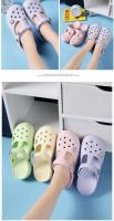Moda Verano 2025 Zapatillas de Playa y Jardín Comodas EVA Unisex Slippers con Agujeros para Interiores y Exteriores - details 14