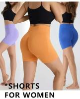 Pantalones Cortos de Yoga de Cintura Alta para Mujeres 2025 Entrenamiento de Cadera Levantamiento de Hipótonos Gimnasio, Yoga, Correr - details 28
