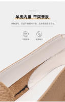 Primera capa de cuero de vaca zapatos casuales para hombres zapatos blancos transpirables para hombres zapatos - details 10