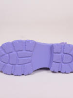 Botines de marca para mujer, zapatos informales ligeros con cuña, botas de calcetín de punto, botas de plataforma de tubo medio, Invierno - details 14