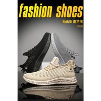 Zapatillas de Moda Versátiles para Hombre Primavera-Verano 2025 Zapatos Casuales Ligeros y Voladores Tejidos - details 0