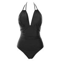 Traje de Baño Vintage Adelgazante de Una Pieza 2024 Traje de Baño Sexy para Mujeres en Negro y Blanco Moda de Playa XXL - details 9