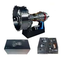 Motor de avión turboventilador TR-900, juguete artesanal, kit de modelo de función de motor LED, regalo de vacaciones para adolescentes o adultos - details 6