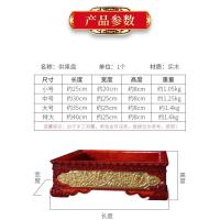 Fruta sala de estar uso doméstico, ocho auspiciosos frutas de madera maciza Tianzhu plato rectangular de nueces, plato de carne - details 2