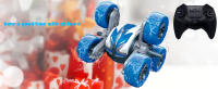 Threeking waterproof rc stunt car toys for kids ages 6+